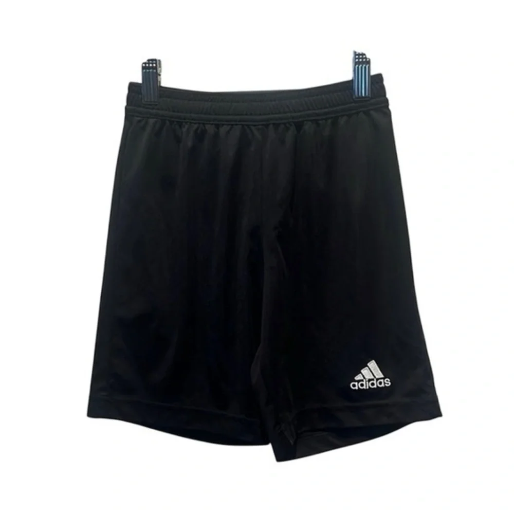 Adidas Boy’s Shorts Athletic Soccer Football Size Small Years Black